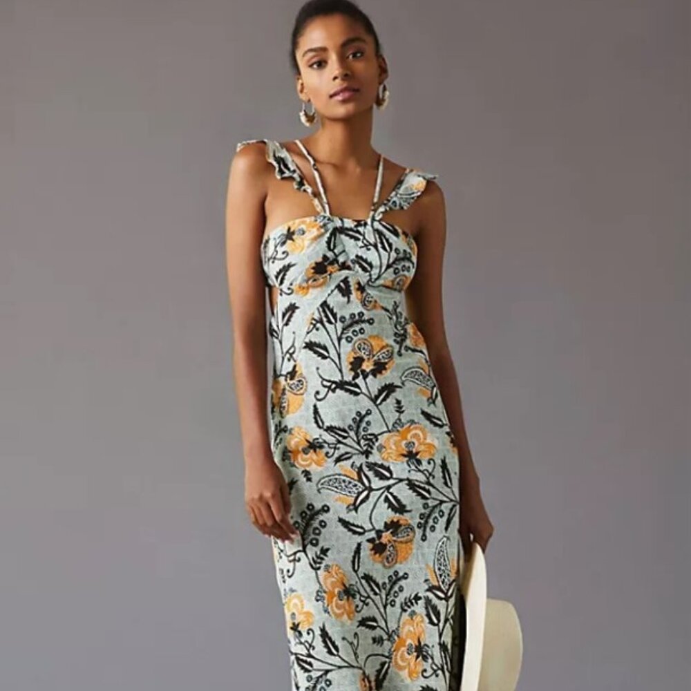 Anthropologie Plus Size Midi Dress